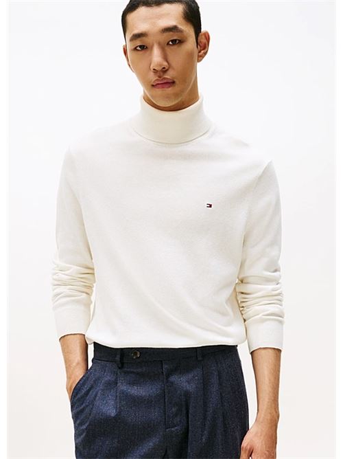 pima org ctn cashmere crew neck Tommy Hilfiger | MW0MW28048Z00.Z00